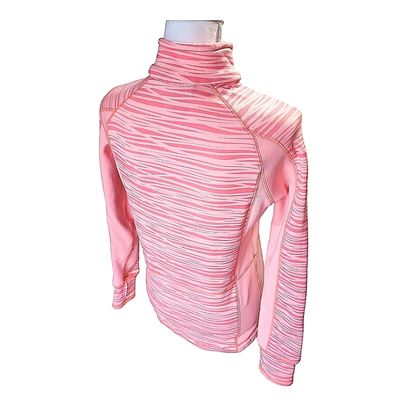 Avalanche Women's Mogul 1/4 Zip Pullover, Sunkist Coral Print, Size Medium, M - Picture 8 of 14